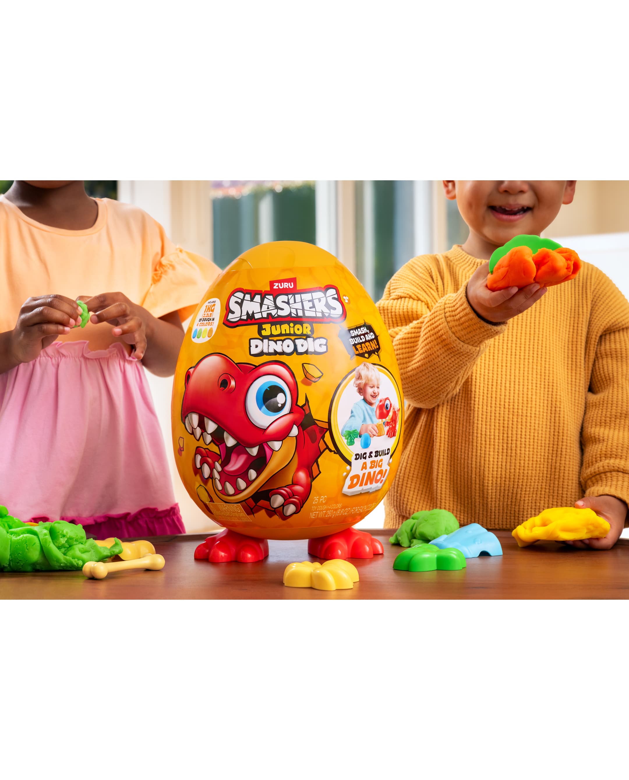 Smashers Dino Dig Large Egg (s1) - Multicolor